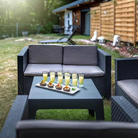 Le Chalet Des Pins Avec Spa - Terrasse - Parking - Clim - Wifi * Sanchey