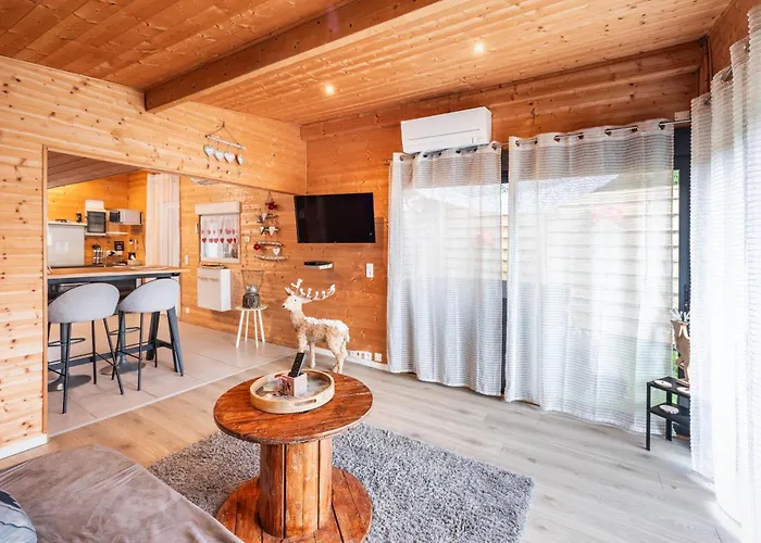 Chalé Le Des Pins Avec Et Sauna - Terrasse - Parking - Clim - Wifi Sanchey