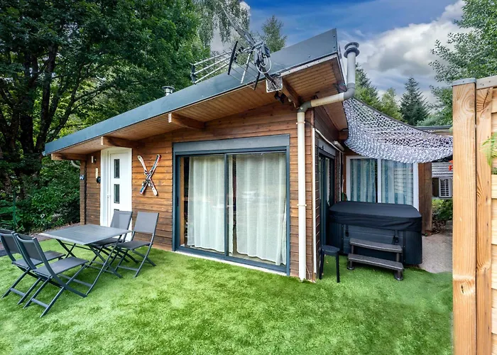 Chalé Le Des Pins Avec Et Sauna - Terrasse - Parking - Clim - Wifi